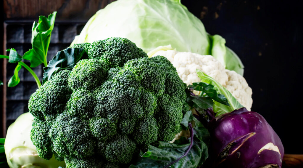 Brocolli Cauliflower Cabbage