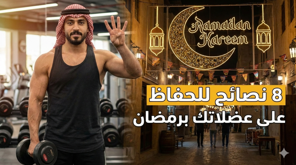 نصائح للحفاظ على عضلاتك برمضان
