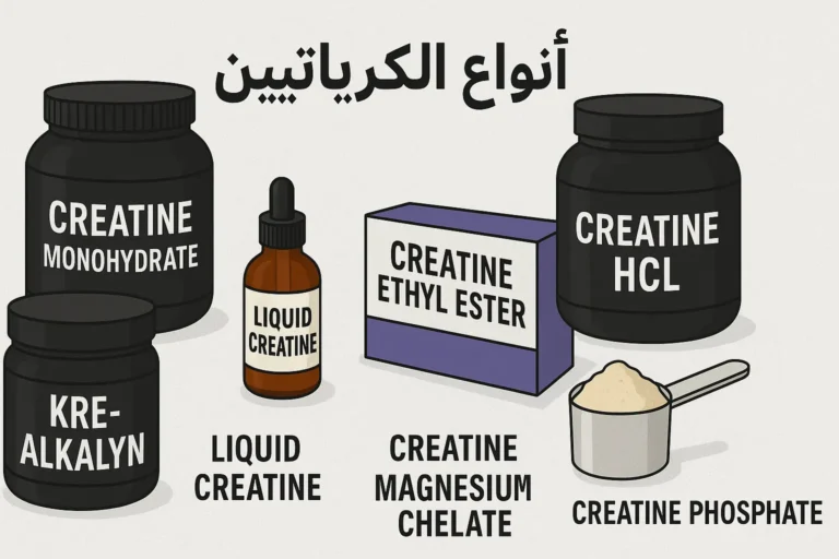 أنواع الكرياتين