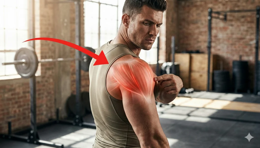 أقوى 5 تمارين الكتف الخلفي