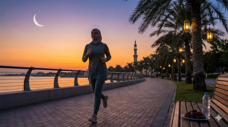 أفضل وقت للتمرين في رمضان
